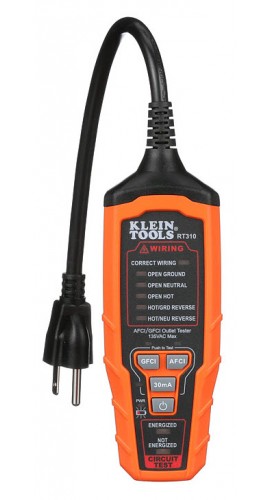 Klein Tools RT310 AFCI/GFCI Outlet Tester-