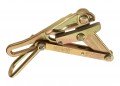 Klein Tools S1684-74H Curved Jaw Chicago Grip with latch for EHS cable, 0.218 to 0.55&quot;-
