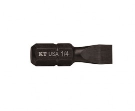 Klein Tools SL1415 Power Drivers, 0.25&quot; slotted, 5-pack-