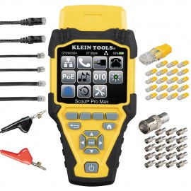 Klein Tools VDV501770 Scout&amp;reg; Pro Max Network Cable Tester With Remote Set-