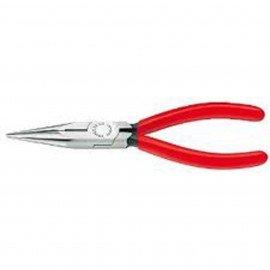 Knipex 25 01 140 Snipe Nose Side Cutting Pliers, 5.5", plastic coated-