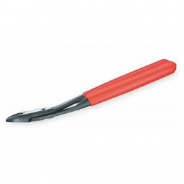 Knipex 74 21 250 High Leverage Angled Diagonal Cutter, 10", 12&amp;deg;, plastic grips-