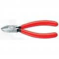 Knipex 7601125 Electro Mechanics Diagonal Cutter, 5", plastic coated handles-