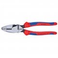 Knipex 902240 Lineman's Pliers, 9.5", multi-component grips-