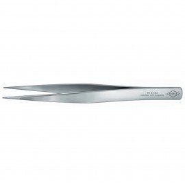 Knipex 92 22 04 Precision Tweezers, 5", pointed-