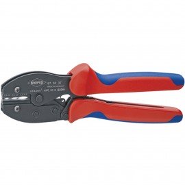 KNIPEX 97 52 37 Crimping Pliers, 0.5 to 6.0 mm², for heat shrinkable sleeve connectors-