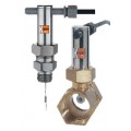 KOBOLD PSR5120 Paddle Flow Switch, 3/4&quot; NPT, Brass-
