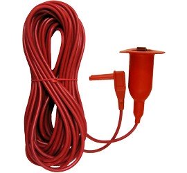 Kyoritsu 7254 Test Lead, 49.2', longer line probe with alligator clip-