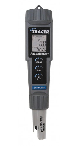 LaMotte 1766 pH, Salinity, TDS, Conductivity, &amp; Temperature TRACER PockeTester-