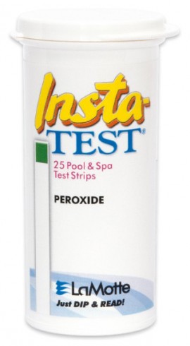 LaMotte 2984 Insta-TEST Peroxide Test Strips, 0 to 90 ppm, 25-pack-