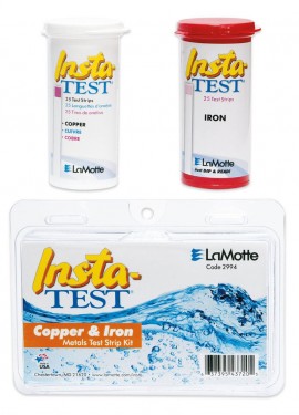 LaMotte 2994 Copper and Iron Test Strip Kit-