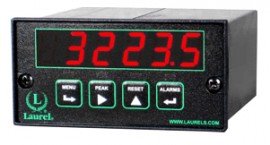 Laurel Laureate Thermocouple Panel Meter/Controller, type j/-347 to 1400&amp;deg;F, Isolated 4 to 20 mA/0 to 20 mA/0 to 10 V/-10 to 10 V-