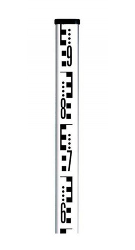 Leica 764452 Metric Dual-Face Fiberglass Leveling Staff, 9.84&#039;-