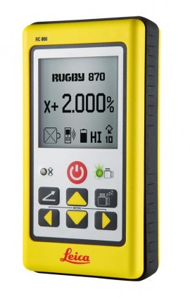 Leica 789933 RC800 Remote Control for Rugby 870/880 grade lasers-