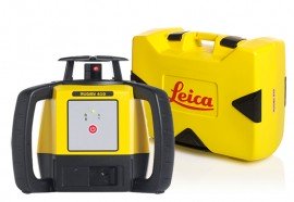 Leica 810945 Rugby 610 Rotary Laser Level with carrying case-