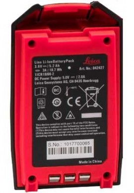 Leica 842427 Li-Ion Battery for Lino Models-