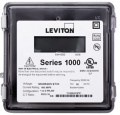 Leviton 1R240-081 Outdoor Dual Element kWh Meter, MAX 800A, Meter Only-