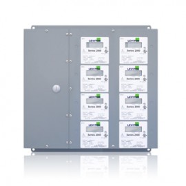 Leviton 2L405-CFG Large Series 2000 MMU Multiple Meter Units, 277/480V, 5 Three Element Meters-