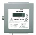 Leviton 2N208-4D VerifEye Series 2000 3P/4W Indoor 3-Element Demand Meter, 120/240/208 V, 400 A-