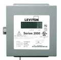Leviton 2N208-81 VerifEye Series 2000 3P/4W Indoor 3-Element Meter, 120/240/208 V, 800 A-