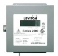 Leviton 2N208-8D VerifEye Series 2000 3P/4W Indoor 3-Element Demand Meter, 120/240/208 V, 800 A-