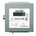 Leviton 2N480-11 VerifEye Series 2000 3P/4W Indoor 3-Element Meter, 277/480 V, 100 A-