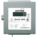 Leviton 2N480-12D Indoor Three Phase Element Demand Meter, 277/480V, MAX 1200A, Meter Only-