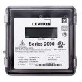 Leviton 2R208-41 VerifEye Series 2000 3PH/4W Outdoor 3-Element Meter, 120/240/208 V, 400 A-