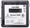 Leviton 2R480-121 Small Outdoor Enclosure 277/480V Three Phase Meter, MAX 1200A, Meter Only-
