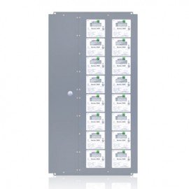 Leviton 2X410-CFG Extra Large Series 2000 MMU Multiple Meter Units, 277/480V, 10 Three Element Meters-