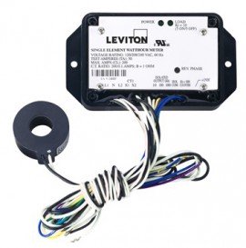 Leviton 5B101-T01 Single Element Potted Mini Meter, 1PH/2W-