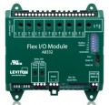 Leviton A8332-8FD Flex I/O Module, 8 Inputs, 2 Digital Outputs, Modbus-