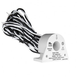 Leviton CDV01-W15 Current Transformer, Solid Core, 100A, 333mV, 0.60” Opening, 144” Lead, 0.2% Accuracy-