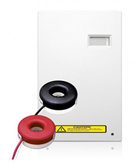 Leviton MMSMT-E02 0.5% Accurate Surface Mount Mini Meter Kit, 1P/3W, 1 kWh Resolution, 2x 200:0.1A solid core CTs, 1/Box 10/Carton-