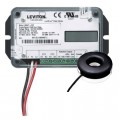 Leviton MSNCT-2SP GEN3 Single-Element Mini Meter, 0.1 kWh, 200 A-