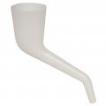Lisle 17232 Right Angle Funnel, 10" tall, 6-3/4" offset-