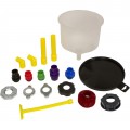 Lisle 24780 Spill-Free Funnel, 18-piece-