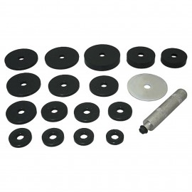 Lisle 24800 Seal Driver Kit, 16 adapters, up to 3-3/8" diameter-