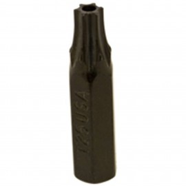 Lisle 26040 Tamper-Proof Torx Bit for 26530 Torx Bit Set, T-25, &amp;frac14;" drive-