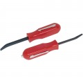 Lisle 35170 Pocket Pry Bar Set, 2-pack, 4.5" long-