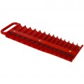 Lisle 40200 Magnetic Socket Holders, 3/8", Red-
