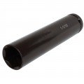 Lisle 49040 Truck Cage Bolt Socket, 1-1/16", extra deep-