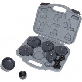Lisle 62250 Filter Wrench and Socket Set, 10-piece-