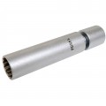 Lisle 63080 Spark Plug Socket, 14 mm, 12-point, 3/8" drive, swivel-