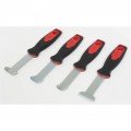 Lisle 83500 Pinch Weld Scraper Set, 4-piece, winged blades-