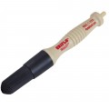 Lisle 89520 Flow Thru Parts Wash Brush, bullet shaped tip-