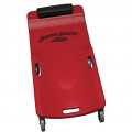 Lisle 92032 Creeper, 4" wheels, red-