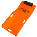 Lisle 93202 Plastic Creeper, low profile, neon orange-