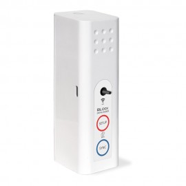 LoggerFlex BLDIFP BLOCK WiFi Data Recorder and Alarm for Differential Air (Gas) Pressure, 0 to 4000 Pa-