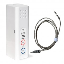 LoggerFlex BLXULT BLOCK Thermomax WiFi Data Recorder and Alarm for Temperature Monitoring-